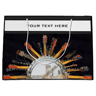 BOLSA DE REGALO GRANDE CADENAS DE GUITARRA AL SOL