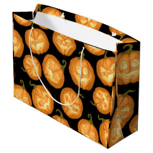 Bolsa De Regalo Grande Calabazas de Halloween