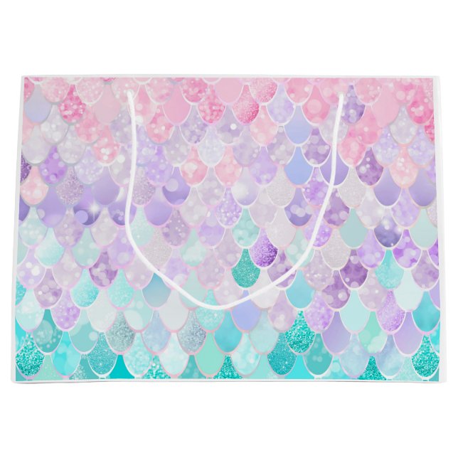 Bolsa De Regalo Grande Cálido, elegante, crujiente, rosado, cumpleaños, b (Anverso)