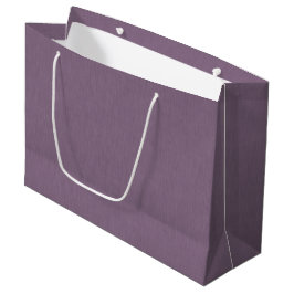 Bolsa De Regalo Grande Calm & simple Purple textured background
