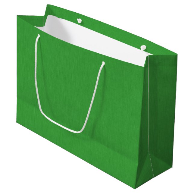 Bolsa De Regalo Grande Calm & simple visual green textured background  (Angulo Anverso)