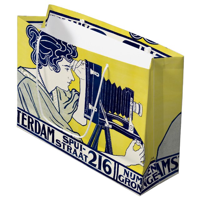 Bolsa De Regalo Grande Cámara, fotógrafa, Van Caspel (Angulo Anverso)