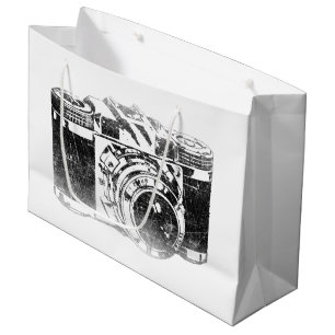 Bolsa De Regalo Grande Cámara retra de los años 50