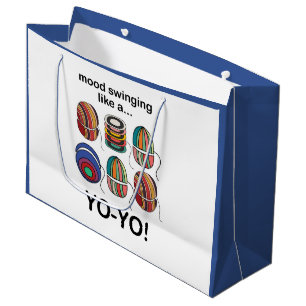 Bolsa De Regalo Grande Cambios de humor de Yoyo como un Yo-Yo divertido
