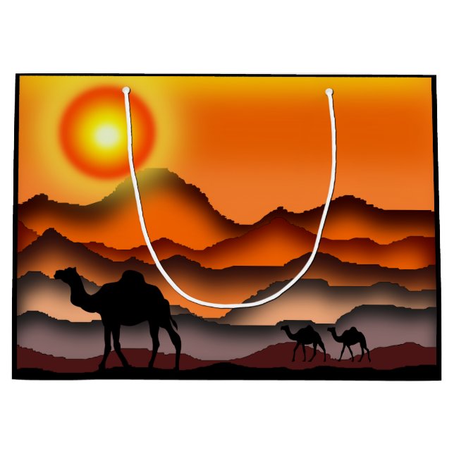 Bolsa De Regalo Grande Camellos 2 (Anverso)