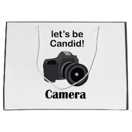 Bolsa De Regalo Grande Camera Candid Photographer