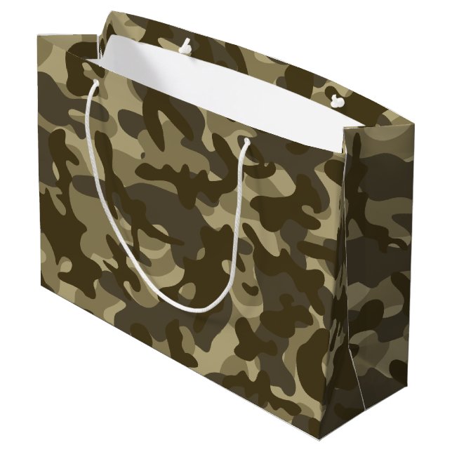 Bolsa De Regalo Grande Camuflaje Central (Angulo reverso)