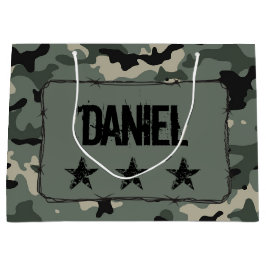 Bolsa De Regalo Grande Camuflaje personalizado
