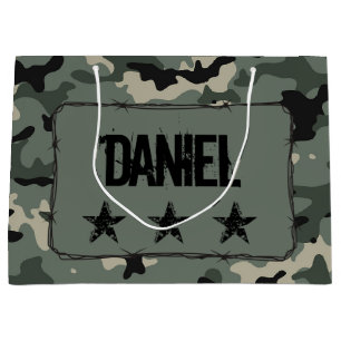 Bolsa De Regalo Grande Camuflaje personalizado