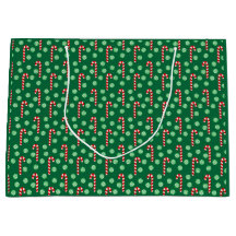 Caña de Caramelo Roja Verde de Navidad