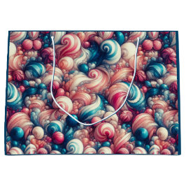 Bolsa De Regalo Grande Candy de algodón torcido