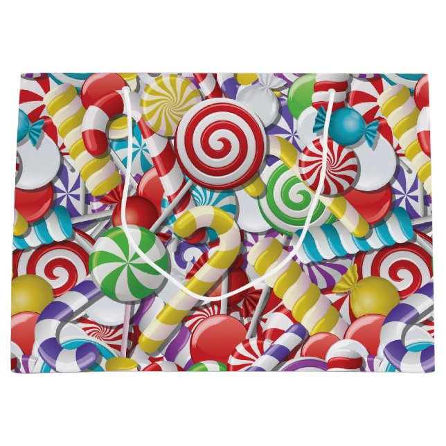 Bolsa De Regalo Grande Candyland (Anverso)