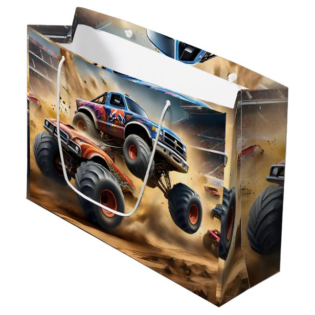 Bolsa De Regalo Grande Caos en las ruedas: Monster Truck Smash Derby (Angulo Anverso)