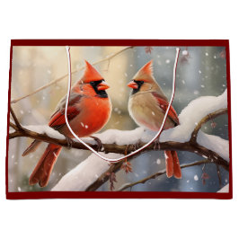 Bolsa De Regalo Grande Cardenales