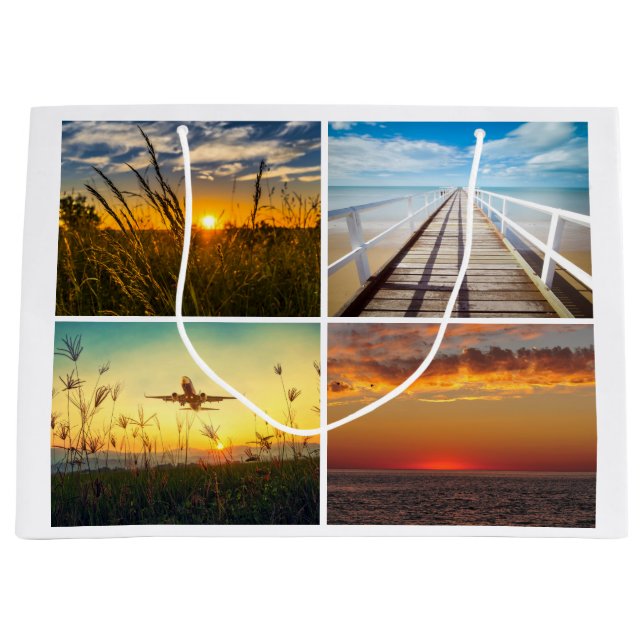 Bolsa De Regalo Grande Cargar foto (Anverso)