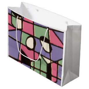 Bolsa De Regalo Grande Carolers Stainglass