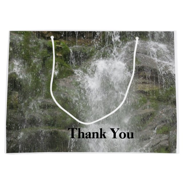 Bolsa De Regalo Grande Cascada La Chute en el Parque Nacional Forillon (Anverso)