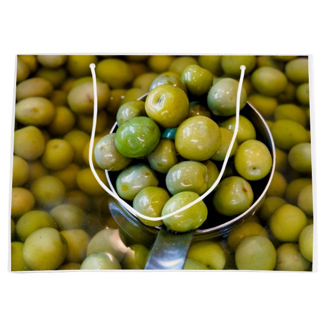 Bolsa De Regalo Grande Castelvetrano Aceitunas verdes dulces (Anverso)
