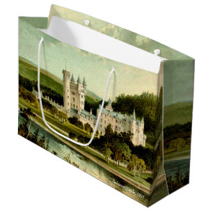 Bolsa De Regalo Grande Castillo de Balmoral 1897 Restaurado Alta Resoluci