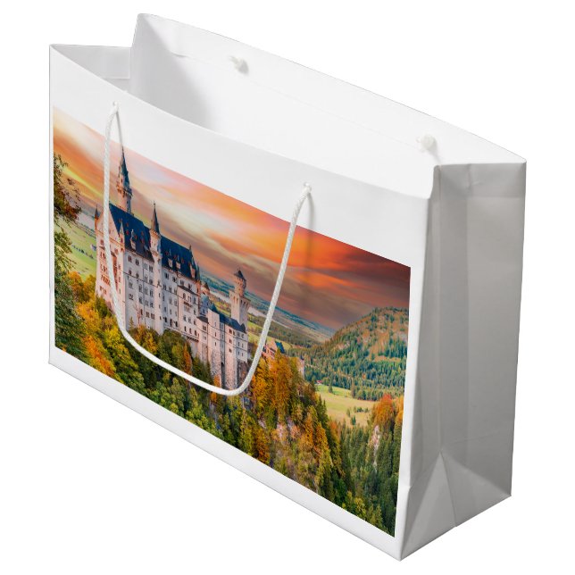 Bolsa De Regalo Grande Castillo de Neuschwanstein (Angulo Anverso)