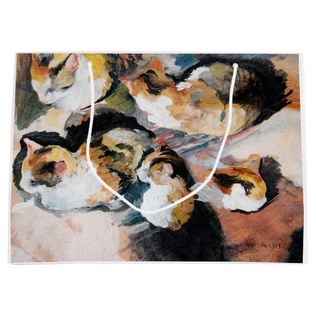 Bolsa De Regalo Grande Cat. August Macke (Anverso)