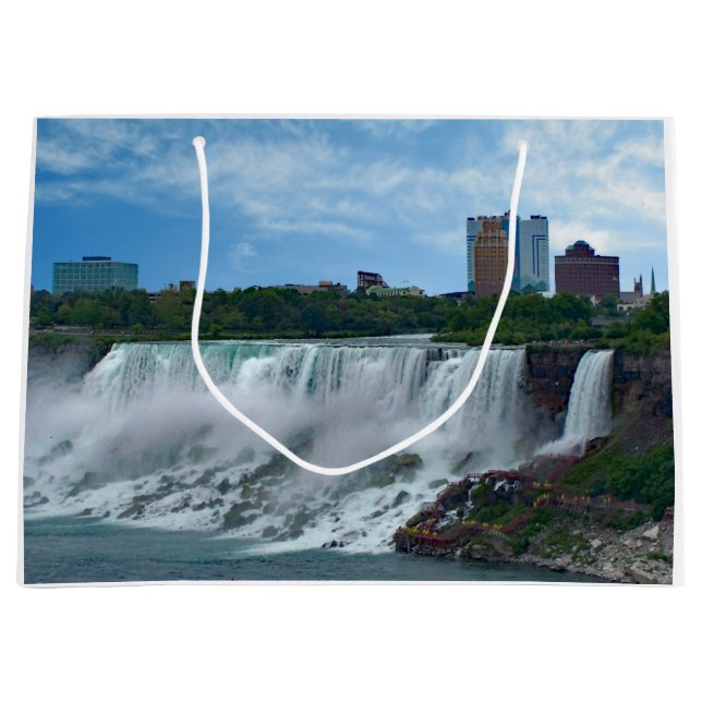 Bolsa De Regalo Grande Cataratas del Niágara en el lado canadiense  (Anverso)