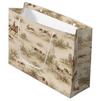 Bolsa De Regalo Grande Caza Tradicional con Foxhound