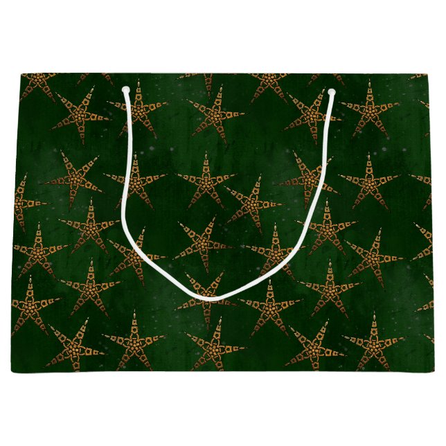 Bolsa De Regalo Grande Cazador y celta dorada (Anverso)