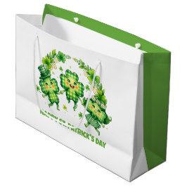 Bolsa De Regalo Grande Celebrar el Día de San Patricio