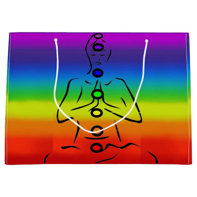 Bolsa De Regalo Grande Chakra/Reiki (Anverso)