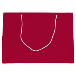 Bolsa De Regalo Grande Chalkboard Snowman Medium Cherry Red