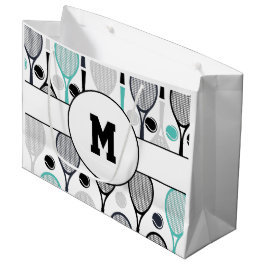 Bolsa De Regalo Grande Chaquetas de tenis Monograma Deporte negro verde i