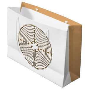 Bolsa De Regalo Grande Chartres Labyrinque estilo antiguo + tus ideas