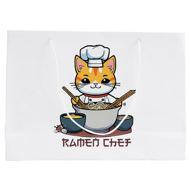 Bolsa De Regalo Grande Chef de Ramen (Reverso)