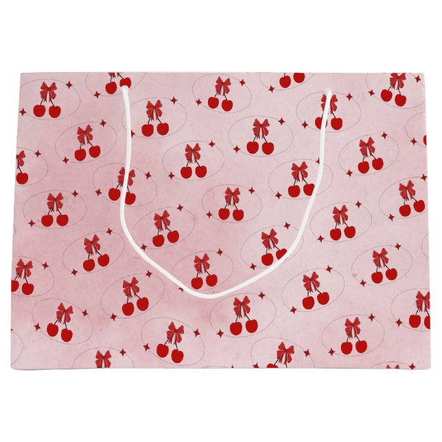 Bolsa De Regalo Grande Cherry (Anverso)