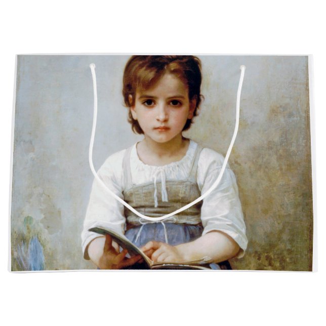 Bolsa De Regalo Grande Chica de Bouguereau (Anverso)
