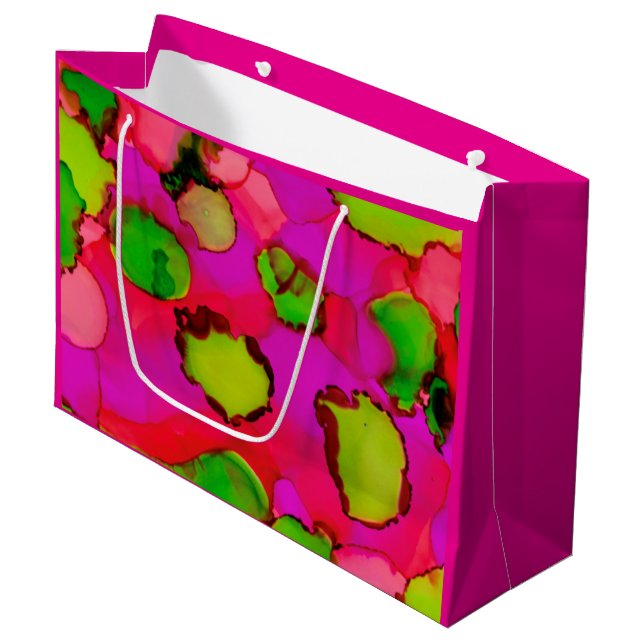 Bolsa De Regalo Grande Chica de Caramelo (Angulo Anverso)