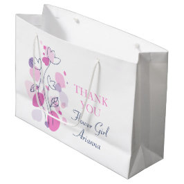 Bolsa De Regalo Grande Chica de flores boda Confetti favorece una gran bo