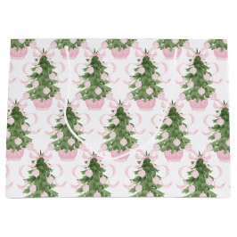 Bolsa De Regalo Grande Chinoiserie Christmas Tree