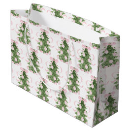 Bolsa De Regalo Grande Chinoiserie Christmas Tree