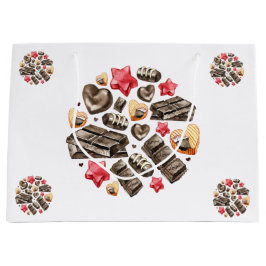 Bolsa De Regalo Grande Choco Candy para celebraciones