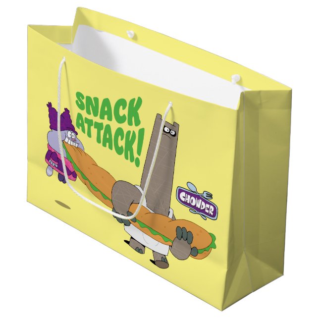 Bolsa De Regalo Grande Chowder y Shnitzel (Angulo Anverso)