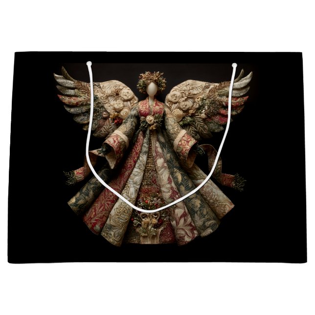 Bolsa De Regalo Grande Christmas Angel (Anverso)