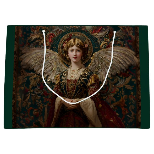 Bolsa De Regalo Grande Christmas Angel (Anverso)