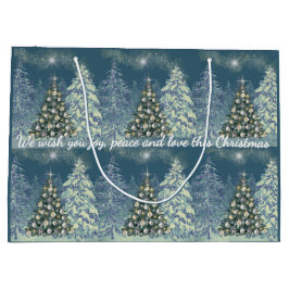 Bolsa De Regalo Grande Christmas Gift Bag Winter Wonderland 