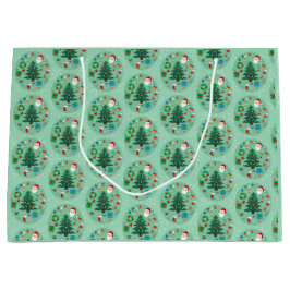 Bolsa De Regalo Grande Christmas Illustrations Holiday