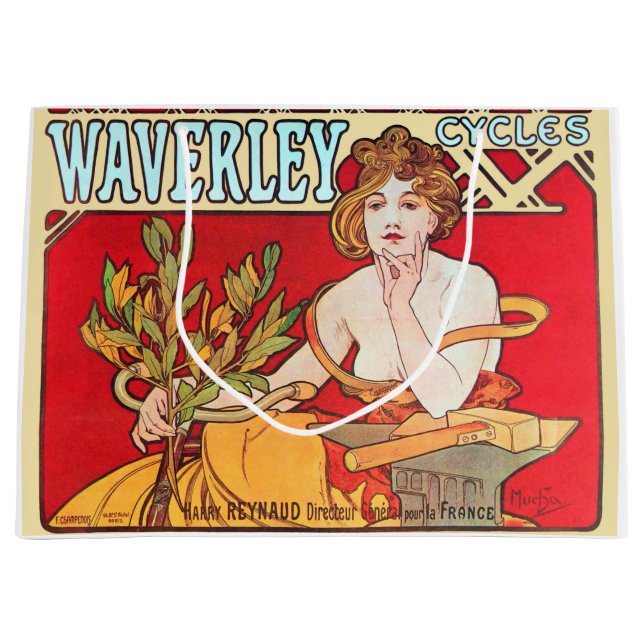 Bolsa De Regalo Grande Ciclos Waverley, Mucha (Anverso)