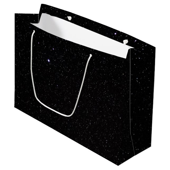 Bolsa De Regalo Grande Cielo nocturno con estrellas (Angulo Anverso)