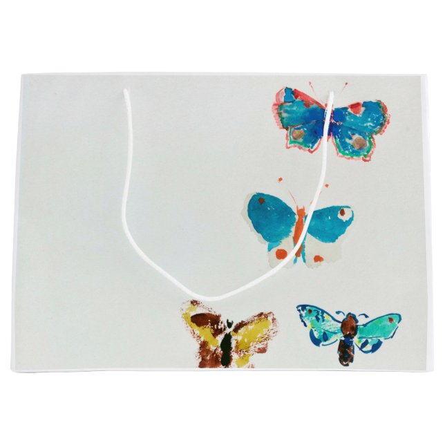 Bolsa De Regalo Grande Cinco mariposas, Redon (Anverso)