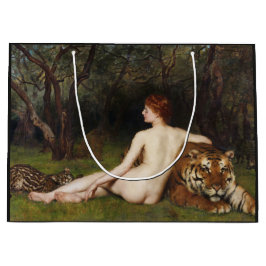 Bolsa De Regalo Grande Circe (Woman and Dangerous Cats) (by John Collier)